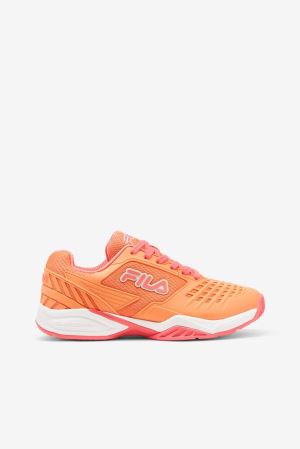 FILA Axilus 2 Energized Tennis Shoes White / Coral,Womens Tennis | CA.RMAZXN260